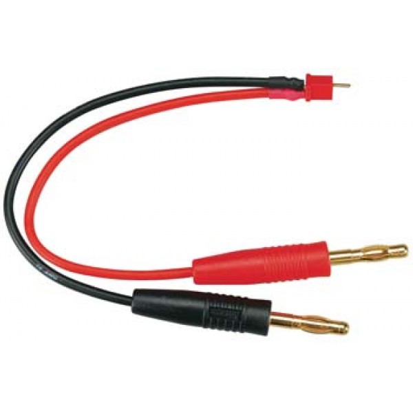 Charge Cable w/ Micro Deans to 4mm Banana plugs [MicroDeansChargeCable]